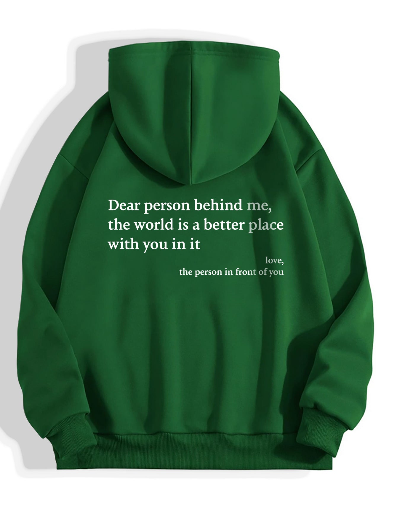 Heartfelt Message Hoodie