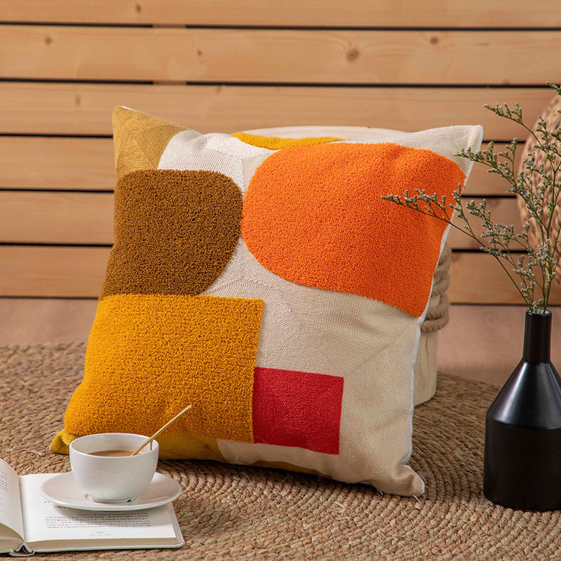 Nordic Embroidered Pillow Cover