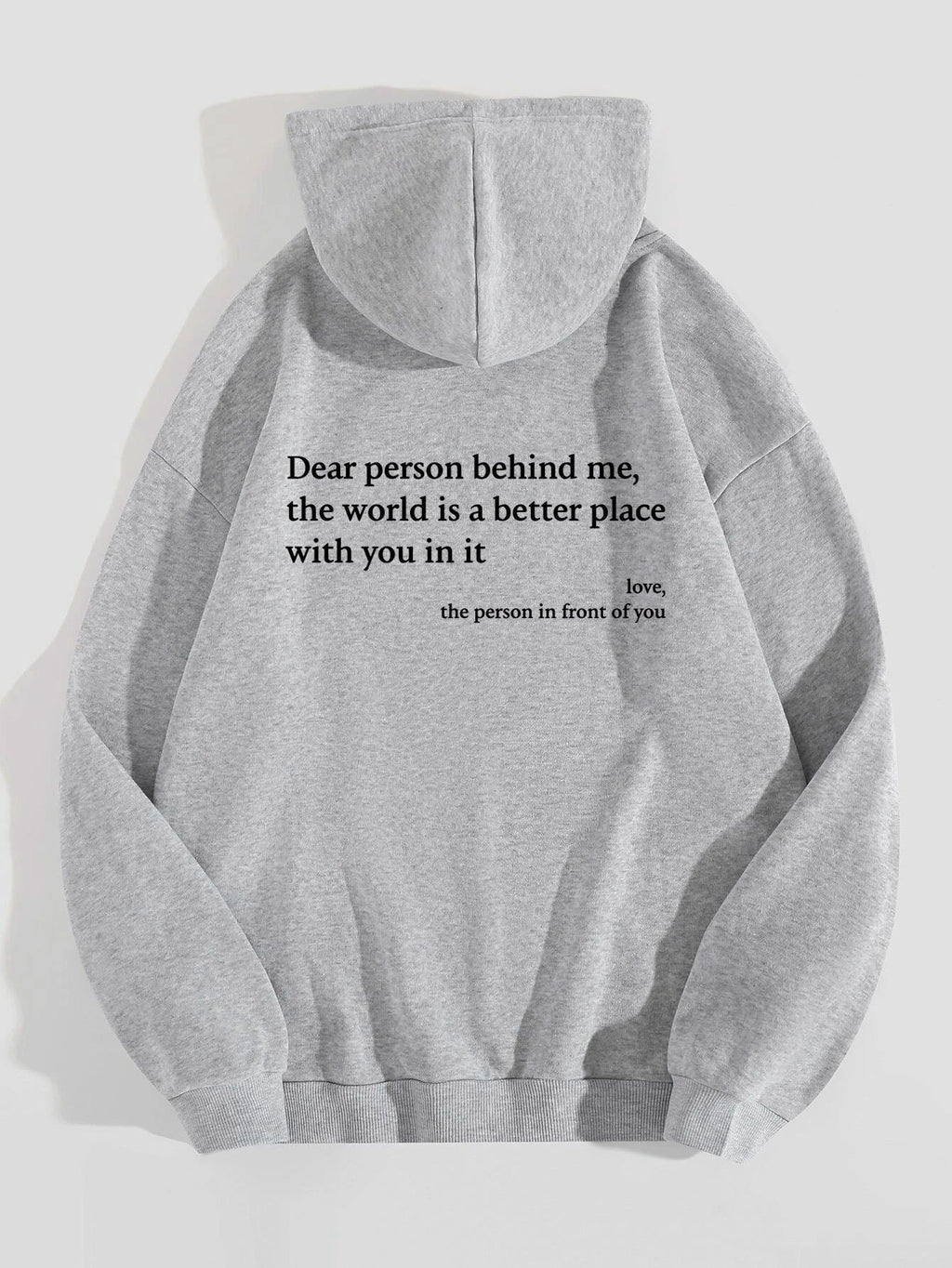 Heartfelt Message Hoodie