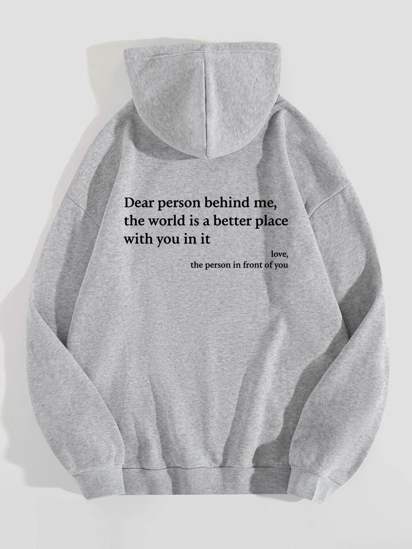 Heartfelt Message Hoodie