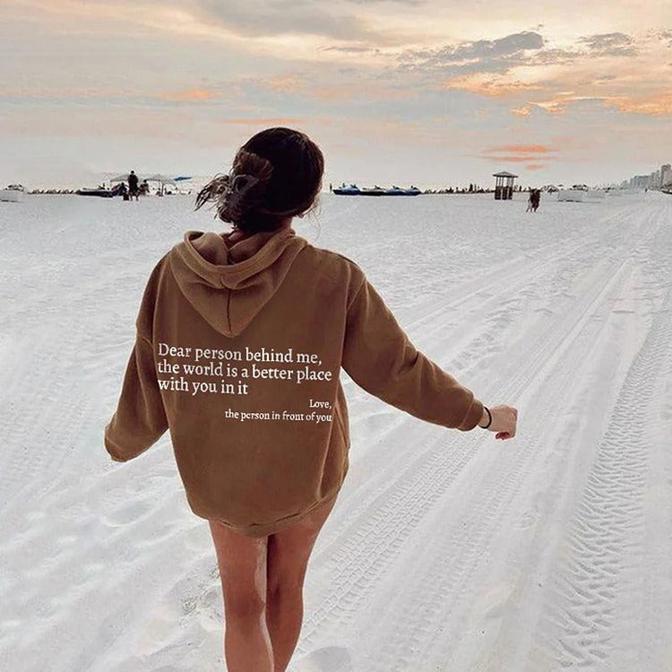 Heartfelt Message Hoodie