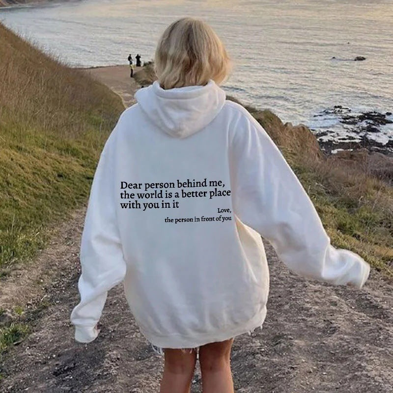 Heartfelt Message Hoodie