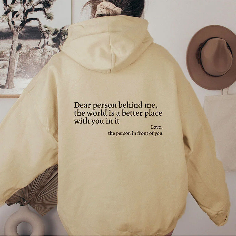 Heartfelt Message Hoodie
