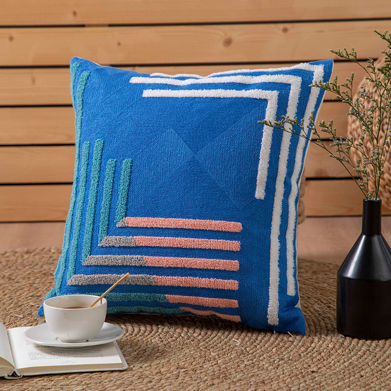 Nordic Embroidered Pillow Cover