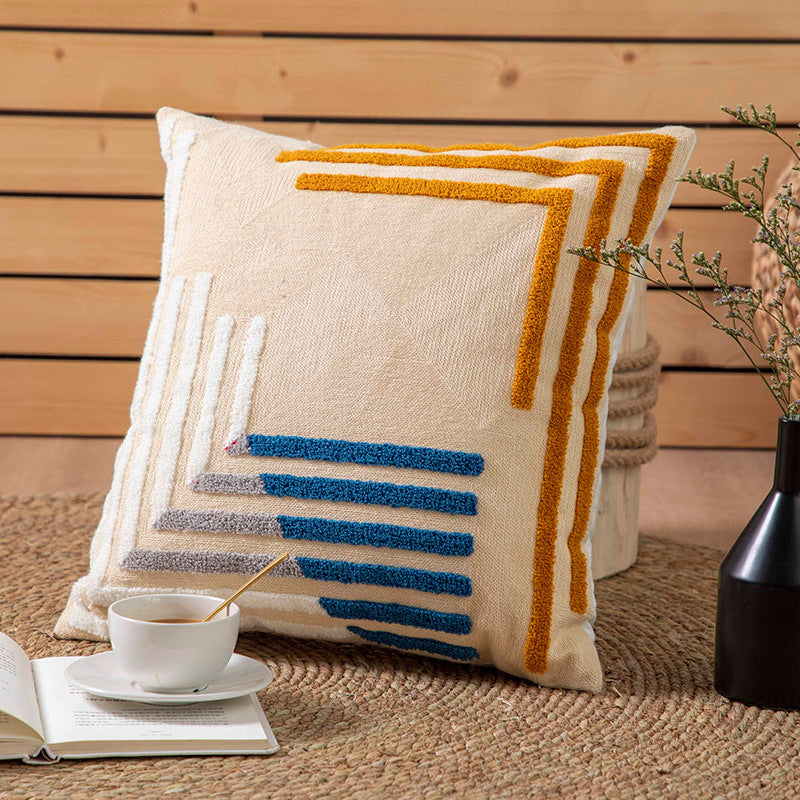 Nordic Embroidered Pillow Cover