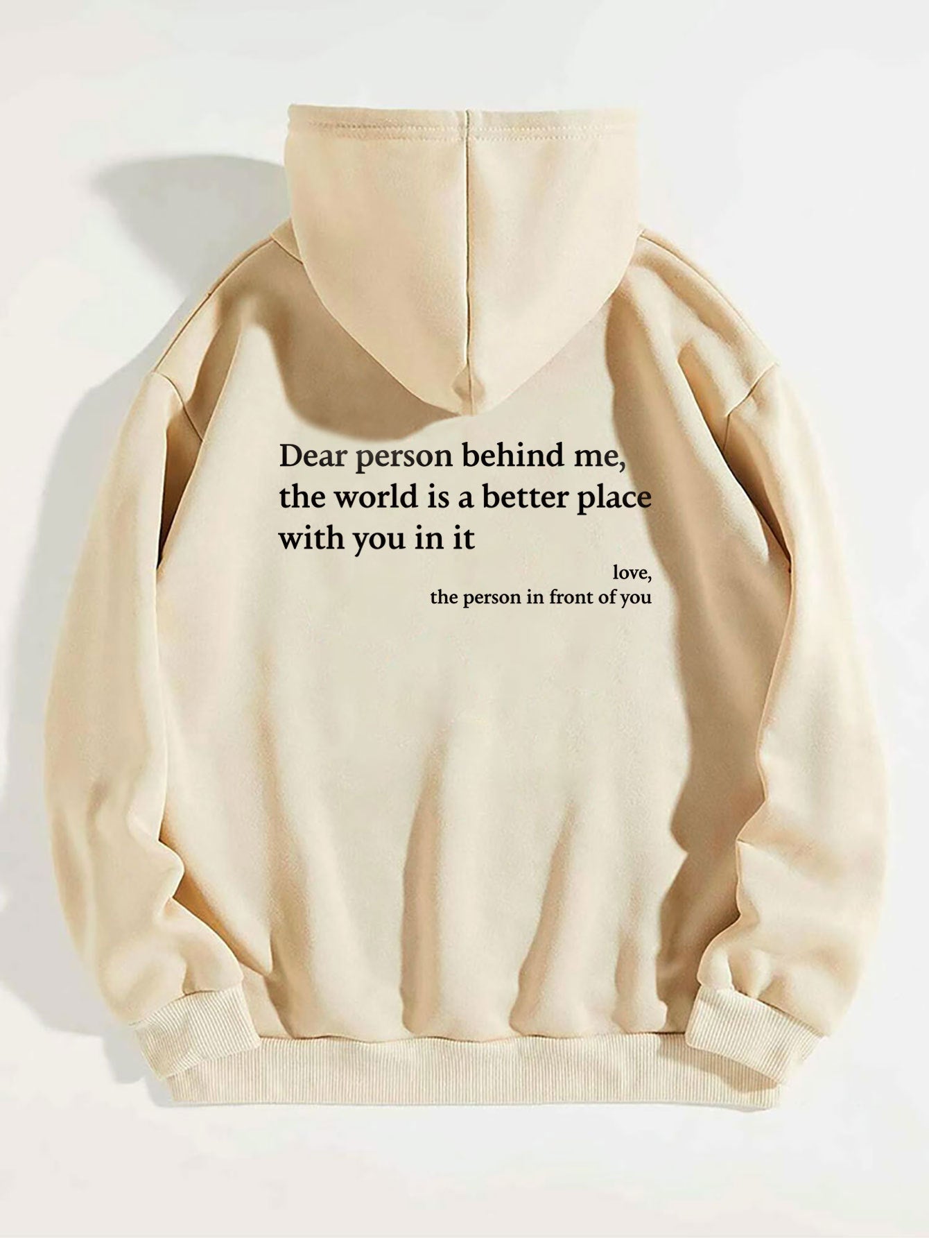 Heartfelt Message Hoodie