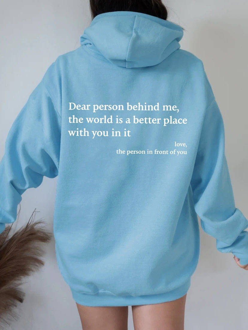 Heartfelt Message Hoodie