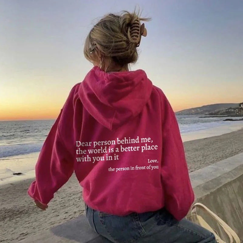 Heartfelt Message Hoodie