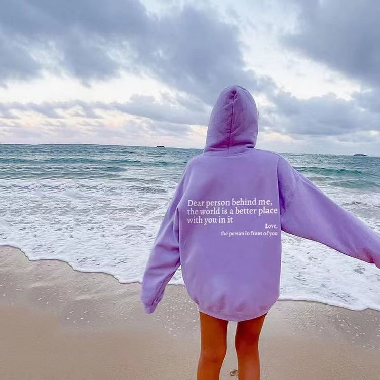 Heartfelt Message Hoodie